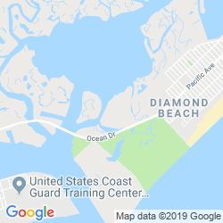 Google Map of Two Mile Landing Restaurants & Marina