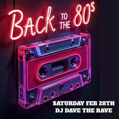 SPECIAL EVENT! NO COVER! I LOVE THE 80S & THE 90S TOO! 9:30PM START. STRICTLY 80'S & 90'S MUSIC VIDEO DANCE PARTY BY DJ DAVE THE RAVE. DRINK & SHOT SPECIALS ALL NIGHT LONG! 90'S DRESS ENCOURAGED. THE TACKIER THE BETTER! 21 AND OVER ONLY - PROPER ID REQUIRED. 11 GREEN POND RD., ROCKAWAY, NJ 973-453-6900