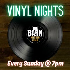 VINYL NIGHTS, every sunday @ 7pm