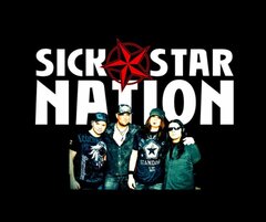 sick star nation logo band