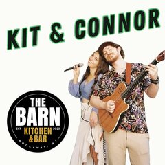kit & connor. the barn logo.