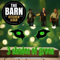 3 shades of green, the barn logo, 11 green pond rd. rockaway, nj