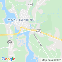 Google Map of Izzy's River Landing