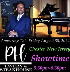 The Prince - appearing this friday August 30th 2024. Showtime 5:30pm - 8:30pm