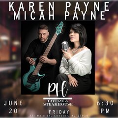 KAREN PAYNE & MICAH PAYNE - JUNE 20th 6:30PM