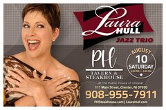 Laura Hull Jazz Trio at PH Steakhouse
August 10th Saturday 6:30pm to 9:30pm