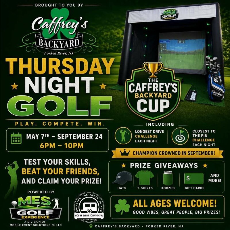 Thursday Night Golf - flyer text below